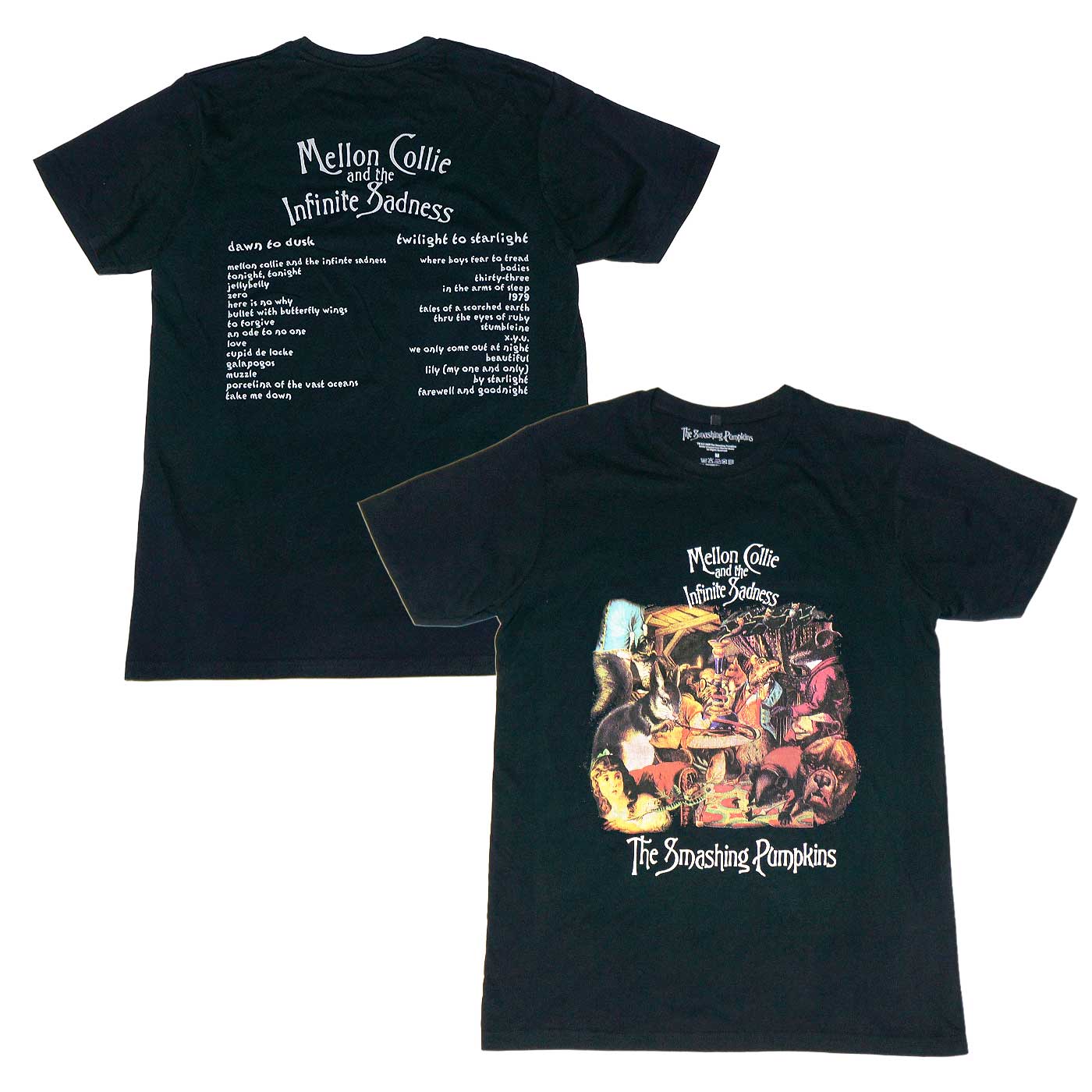 THE SMASHING PUMPKINS Tシャツ Mellon Collie Animals Premium Carbon