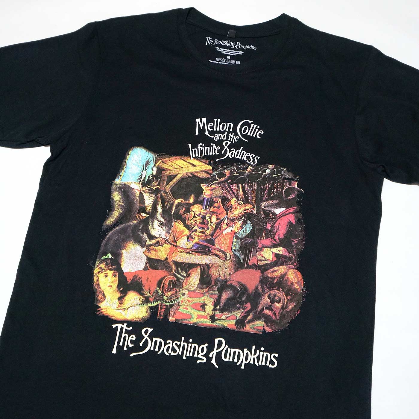 THE SMASHING PUMPKINS Tシャツ Mellon Collie Animals Premium Carbon