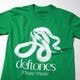 DEFTONES T����� Private Music Mono-Green