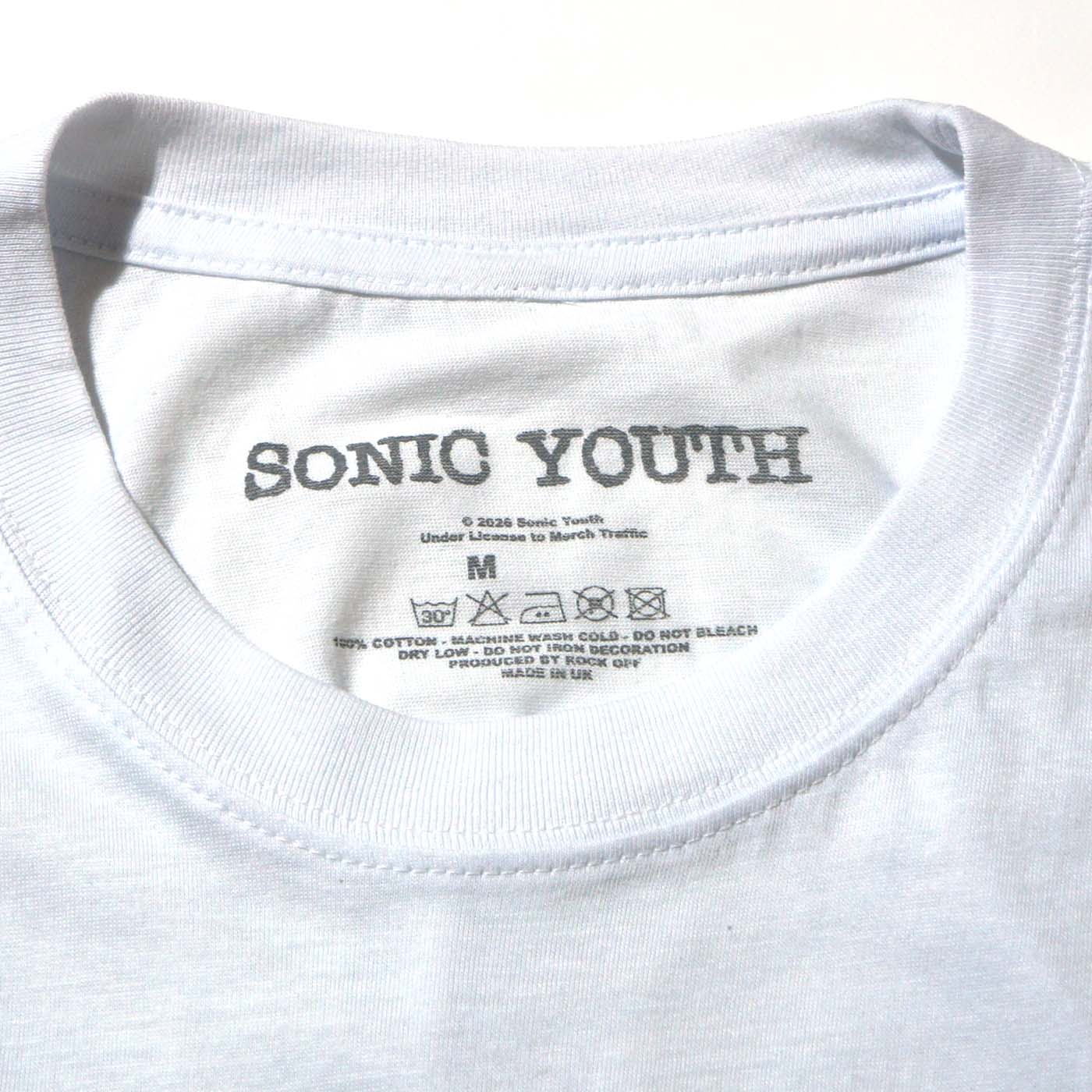 SONIC YOUTH Tシャツ Goo(UK)-White | OSOMALO バンドTシャツの通販