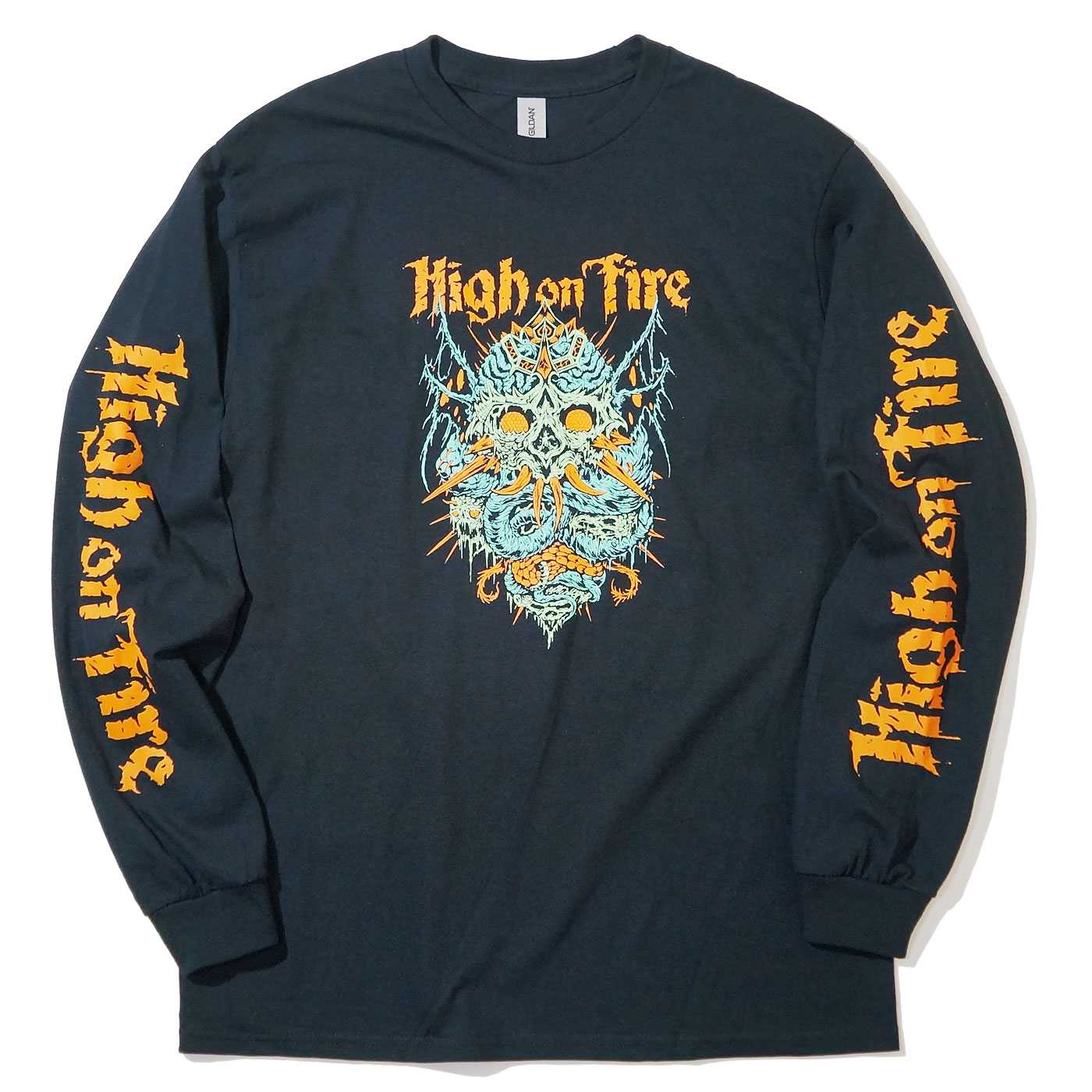 HIGH ON FIRE ���󥰥��꡼��T����� Skinner-Black