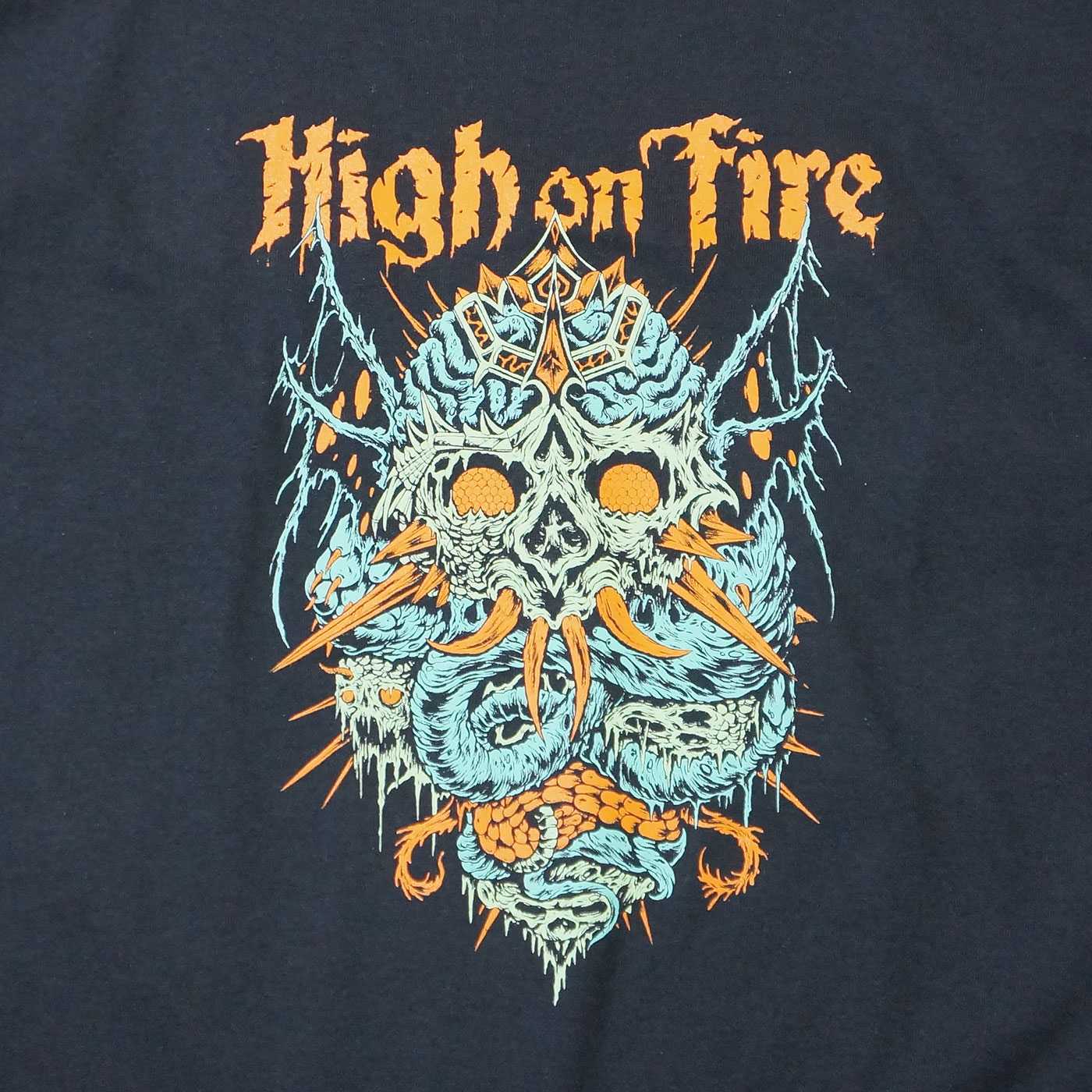 HIGH ON FIRE ���󥰥��꡼��T����� Skinner-Black
