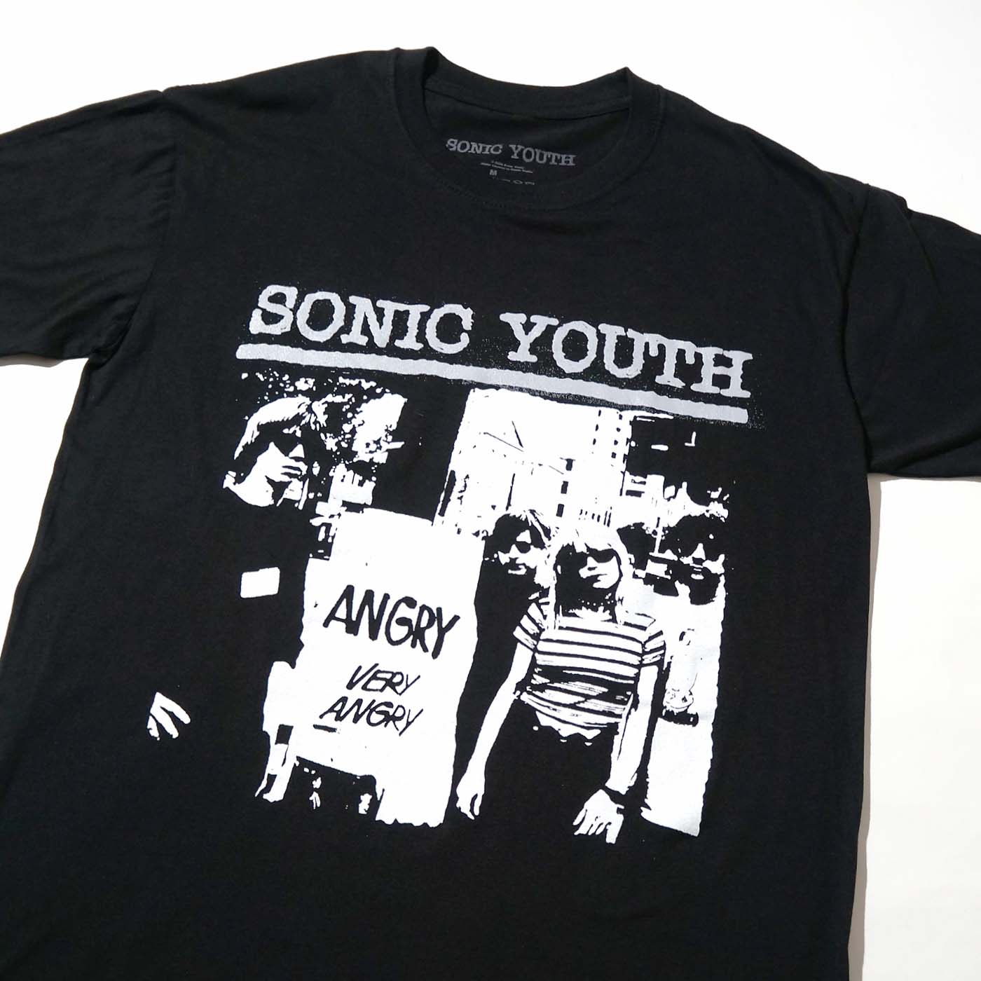 SONIC YOUTH T����� Angry(UK)-Black