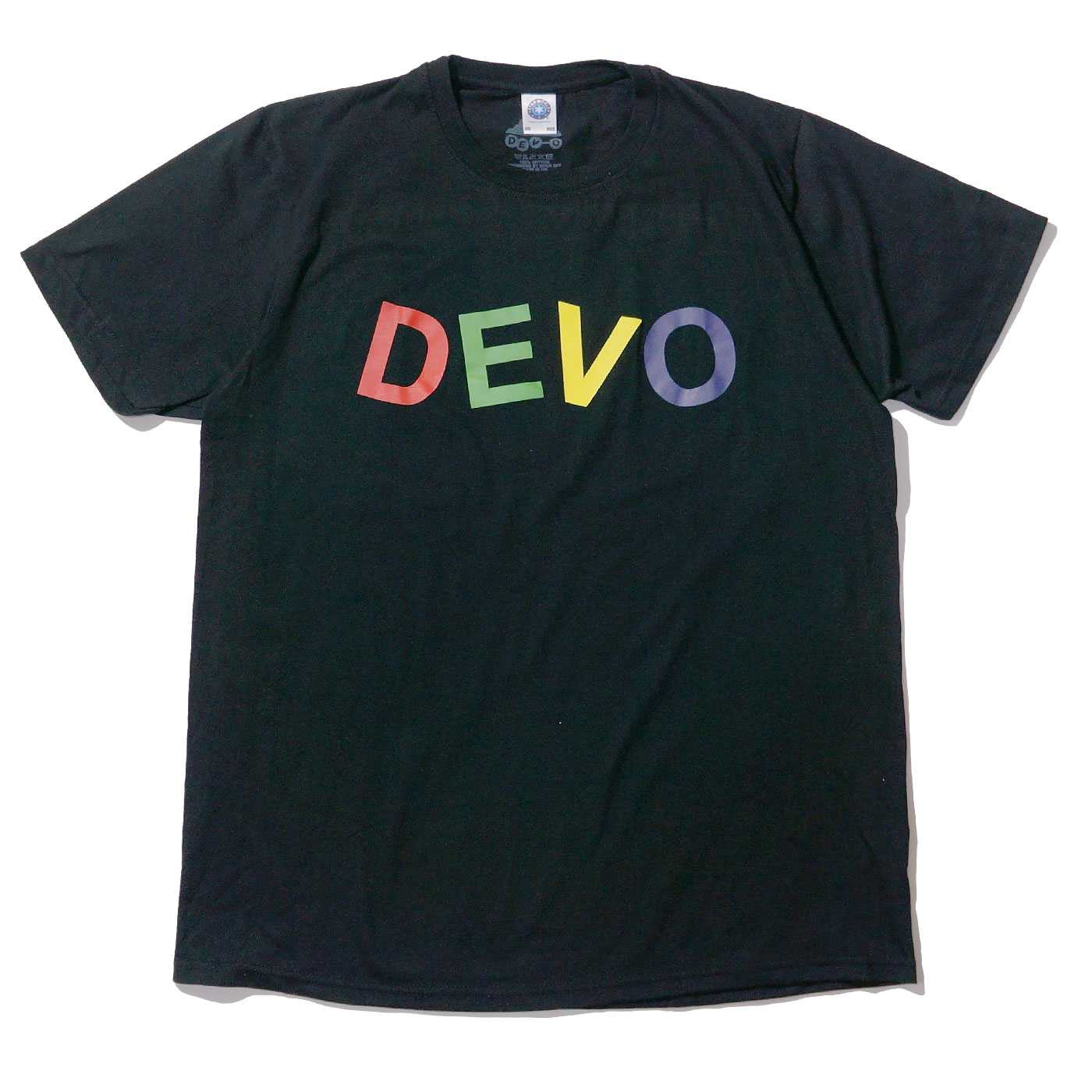 DEVO ディーヴォ Tシャツ Logo -Black | OSOMALO バンドTシャツの通販 