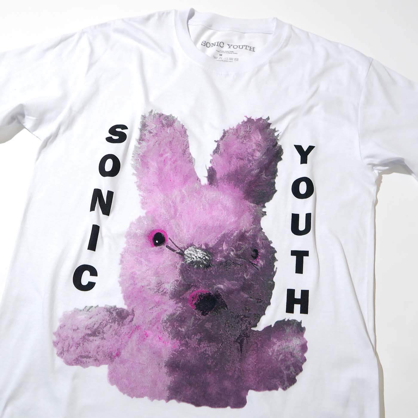 SONIC YOUTH Tシャツ Dirty Bunny(UK)-White | OSOMALO バンドTシャツ
