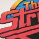 THE STROKES T Red Logo-Natural