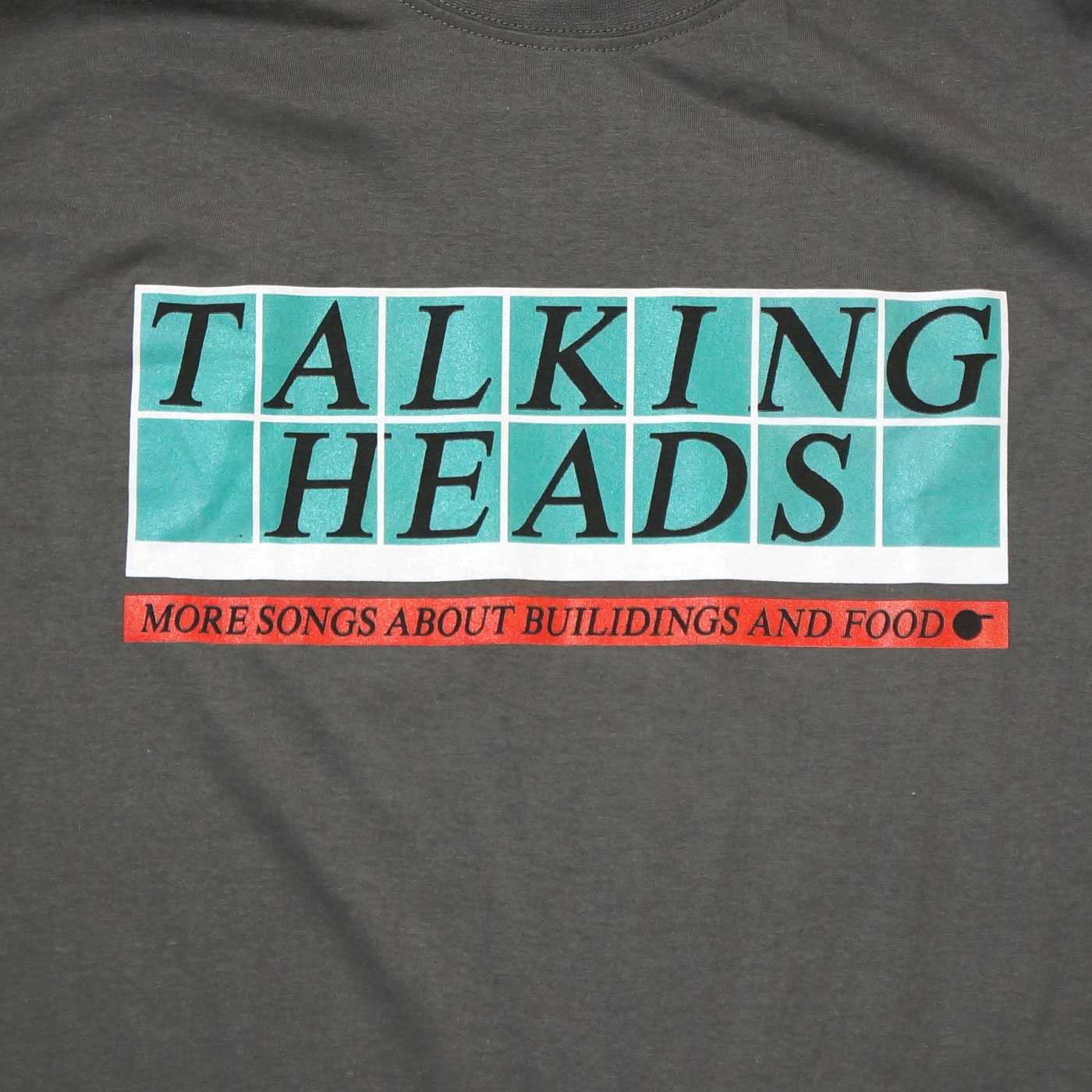 TALKING HEADS T Tiled Logo-Grey