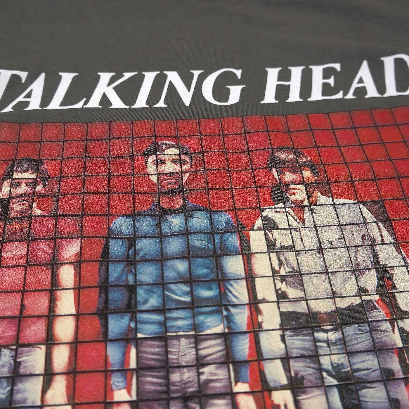 TALKING HEADS T����� Pixel Portrait-Grey