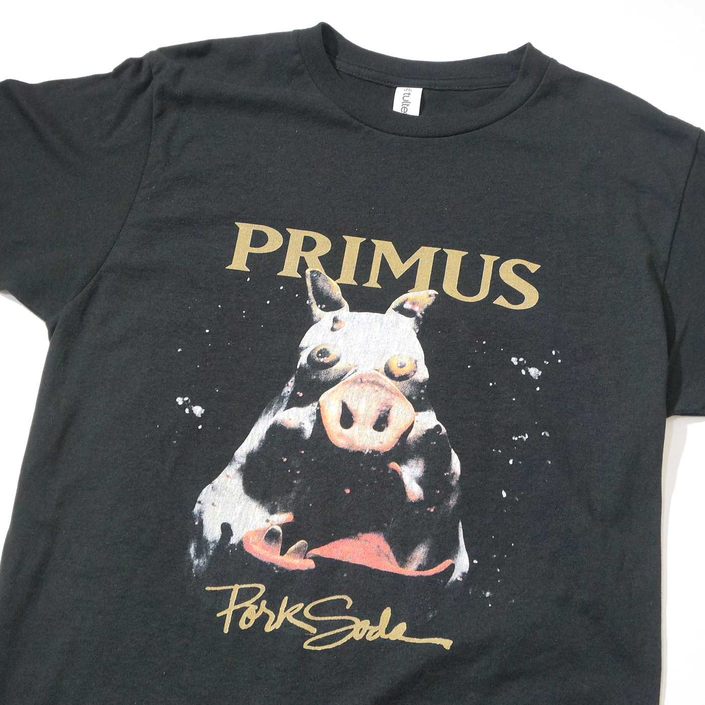 PRIMUS Tシャツ Pork Soda-Black | OSOMALO バンドTシャツの通販