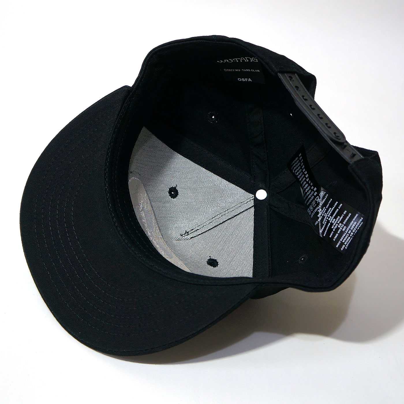 WU-TANG CLAN スナップバックキャップ World wide-Black