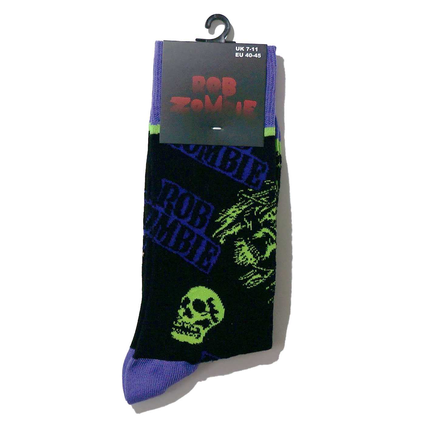 ROB ZOMBIE ���å��� Skull Face-Black
