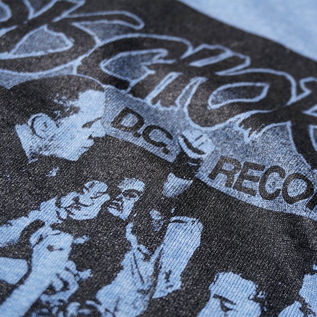 DISCHORD RECORDS Tシャツ / 1st - Heather Indigo/Black | OSOMALO