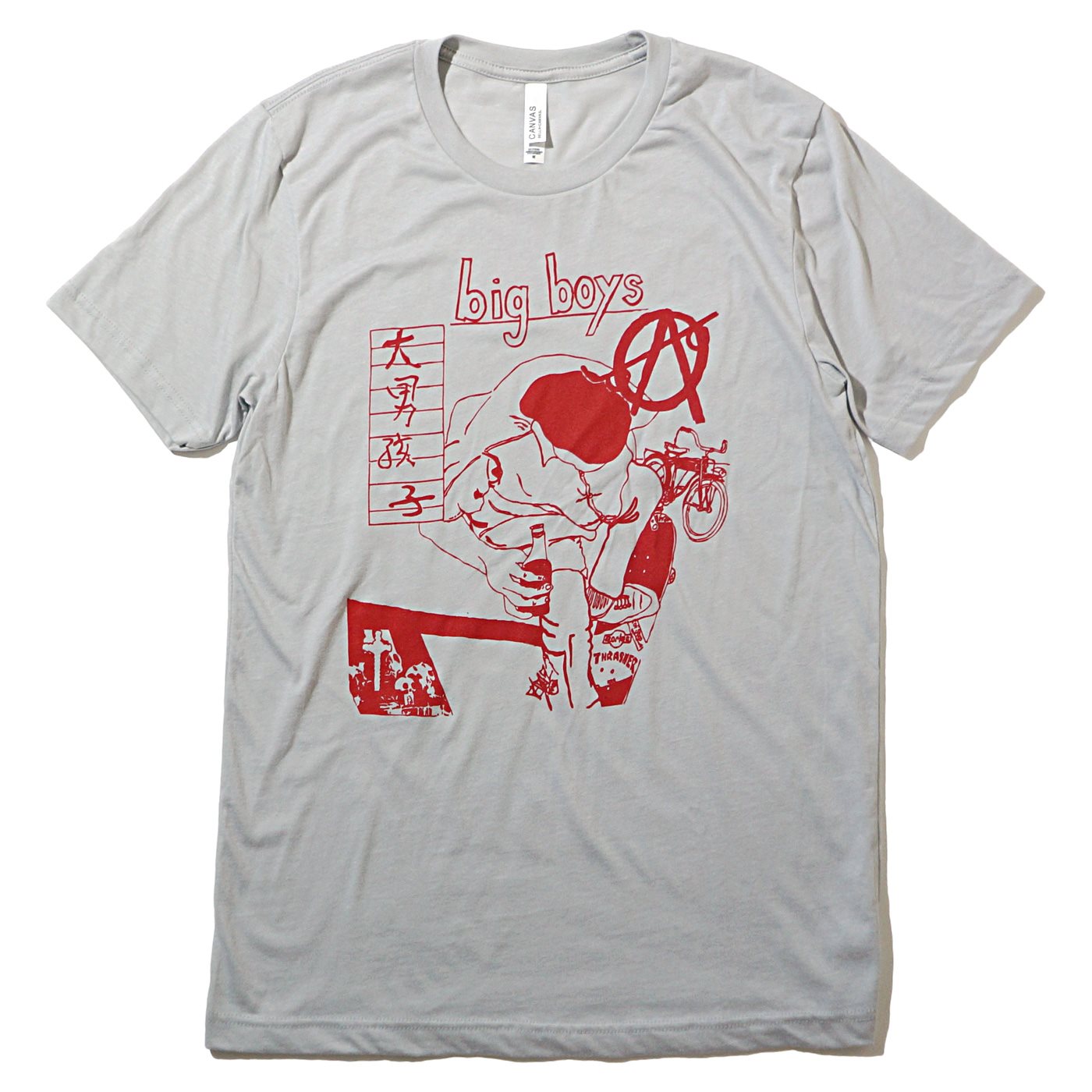 BIG BOYS T����� Do You Skate-Grey