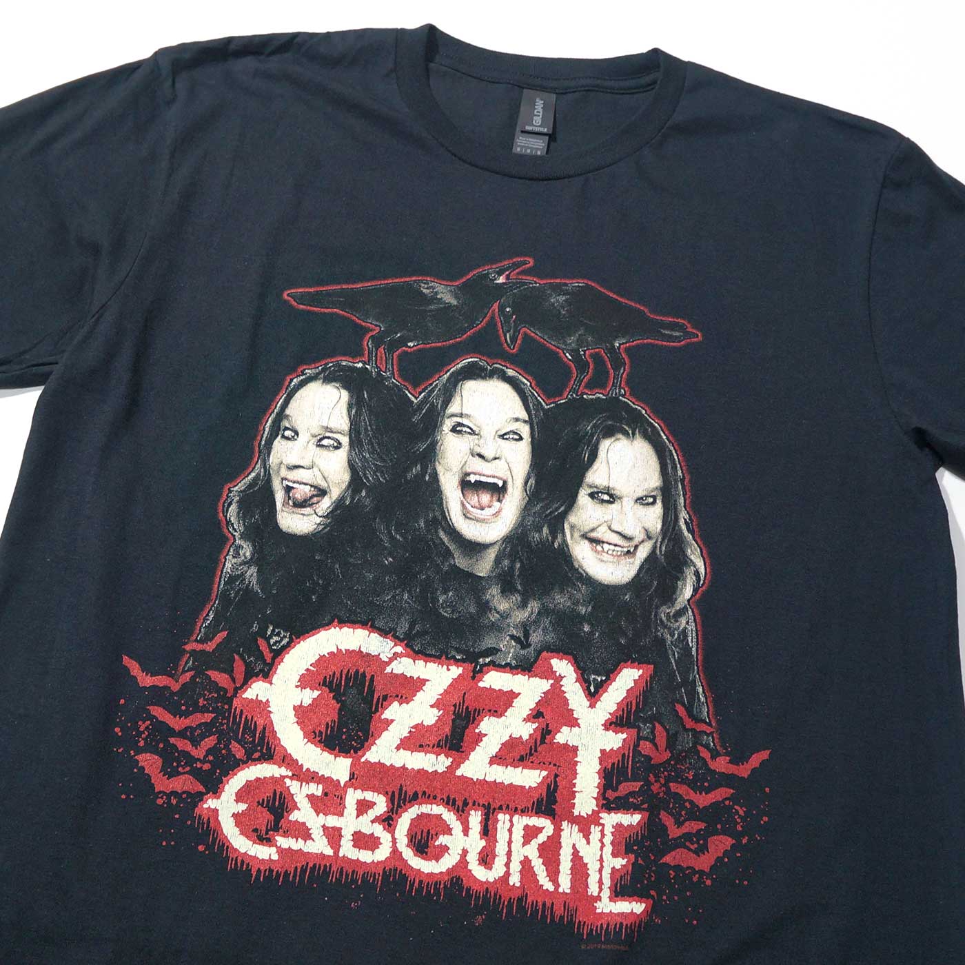 OZZY OSBOURNE Tシャツ Crows ＆ Bars-Black | OSOMALO バンドT