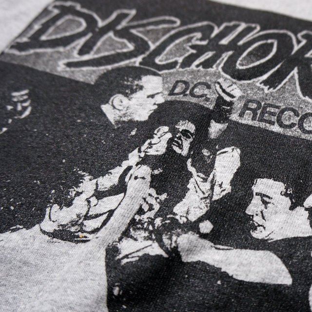 DISCHORD RECORDS Tシャツ/1st -Sport Grey/Black | OSOMALO バンドT