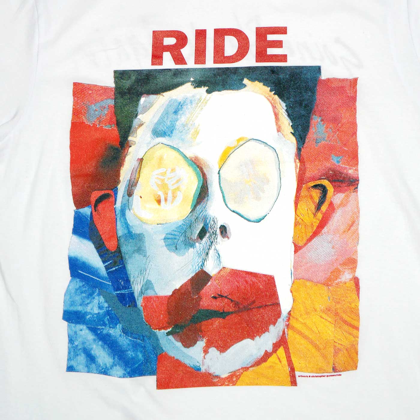 RIDE Tシャツ Going Blank Again-White | OSOMALO バンドTシャツの通販