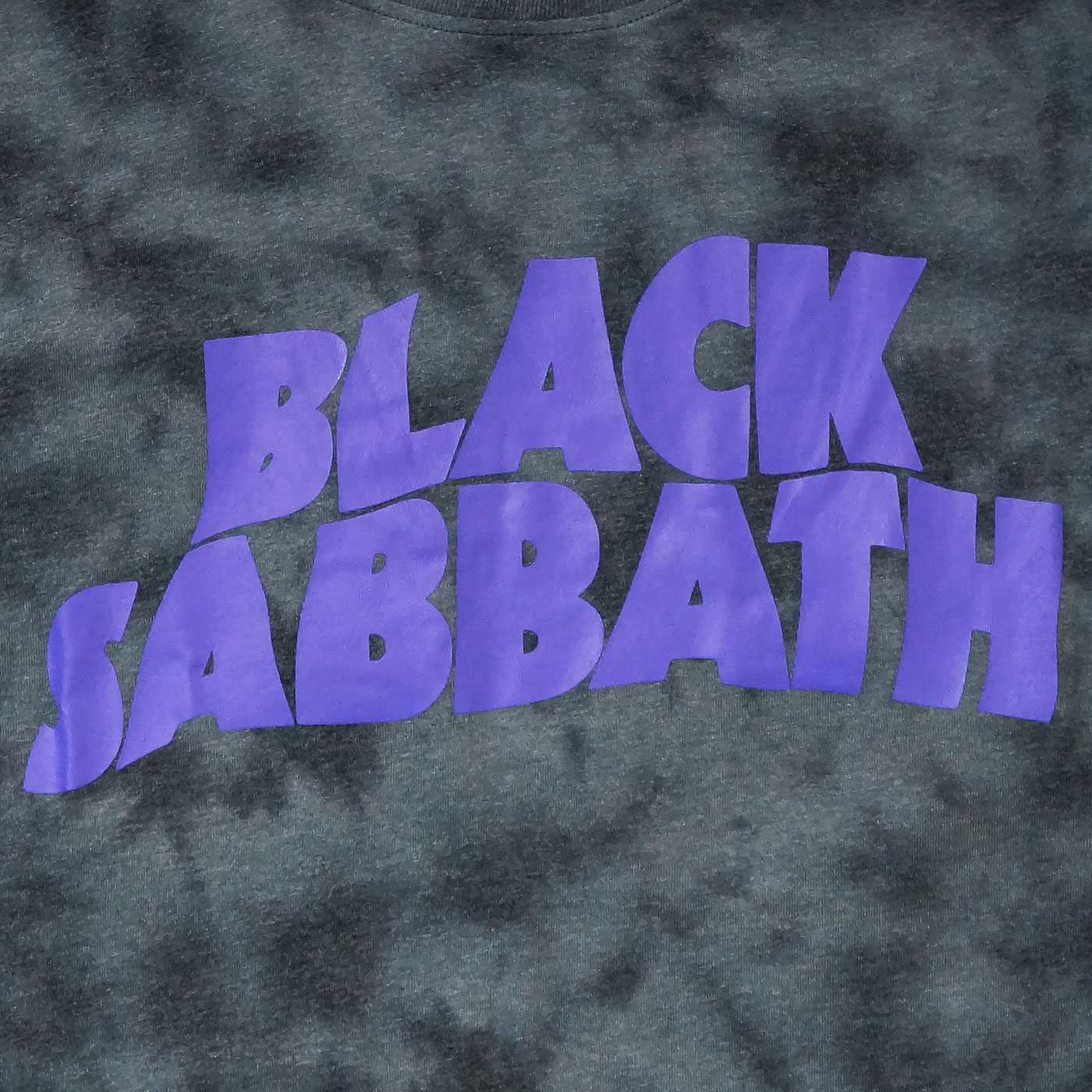 BLACK SABBATH T����� Wavy Logo Dip-Dye