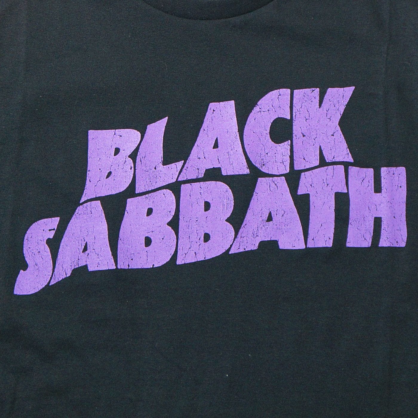 BLACK SABBATH T����� Vintage Wavy Logo-Black