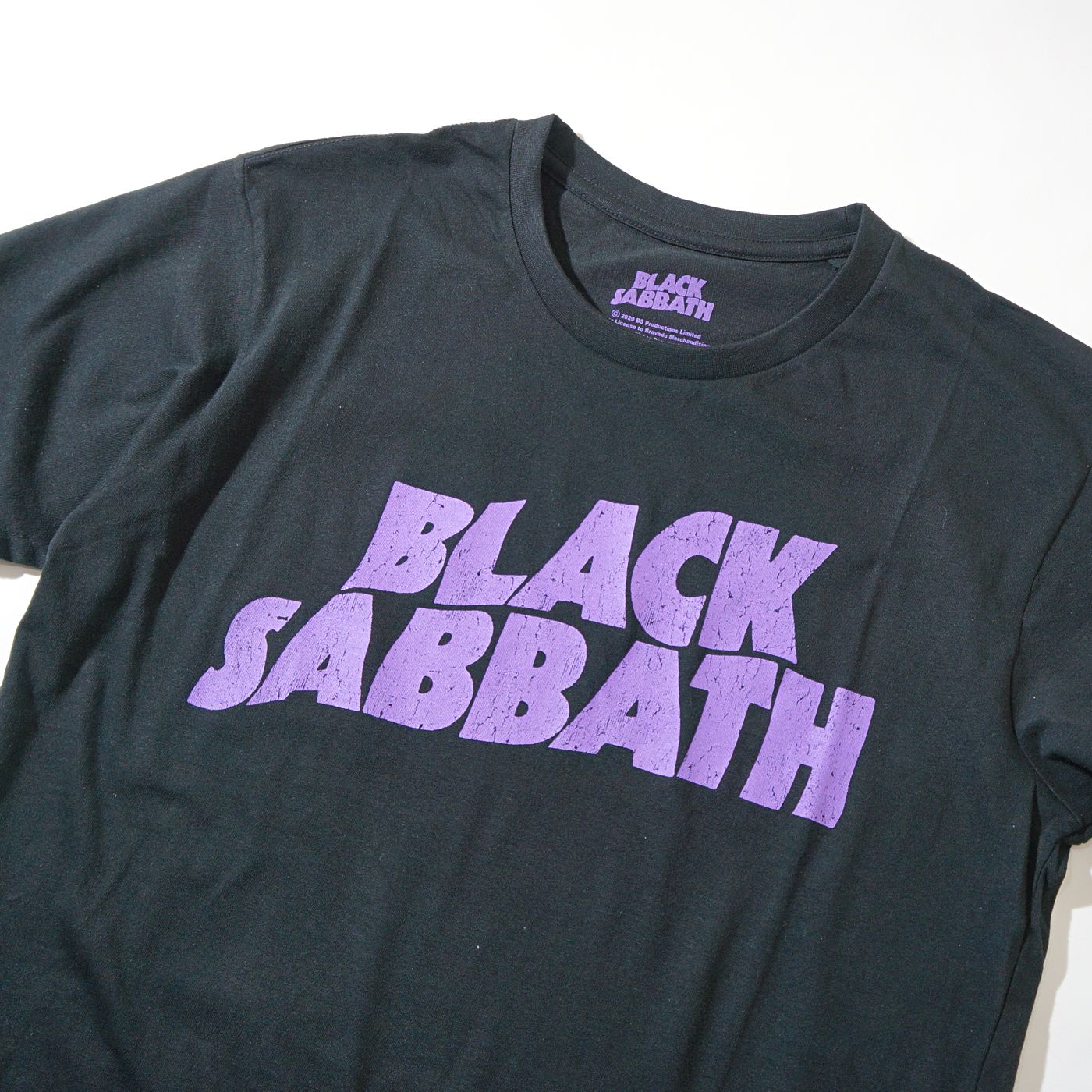 BLACK SABBATH T����� Vintage Wavy Logo-Black