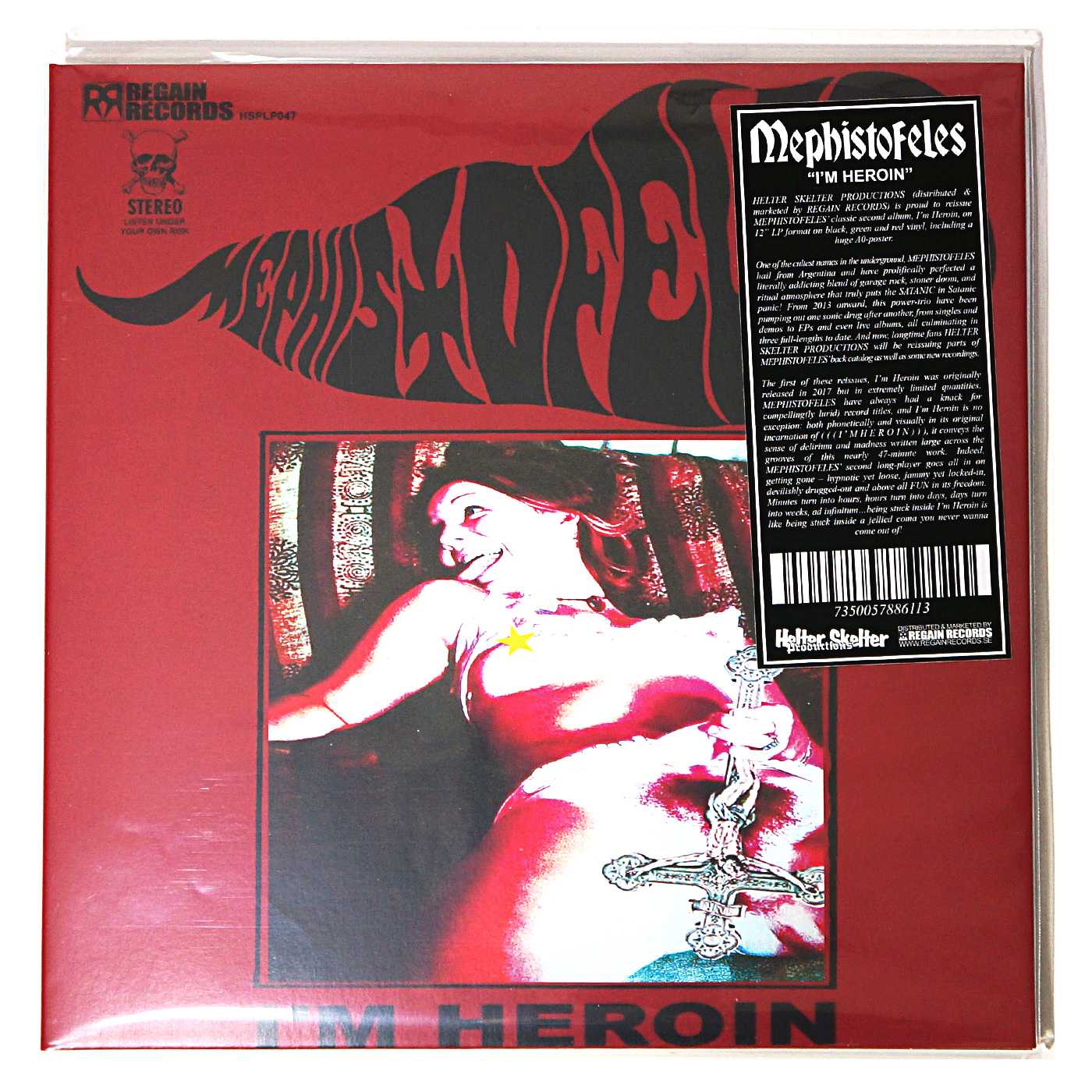 MEPHISTOFELES - Im Heroin LP (Ltd.350)