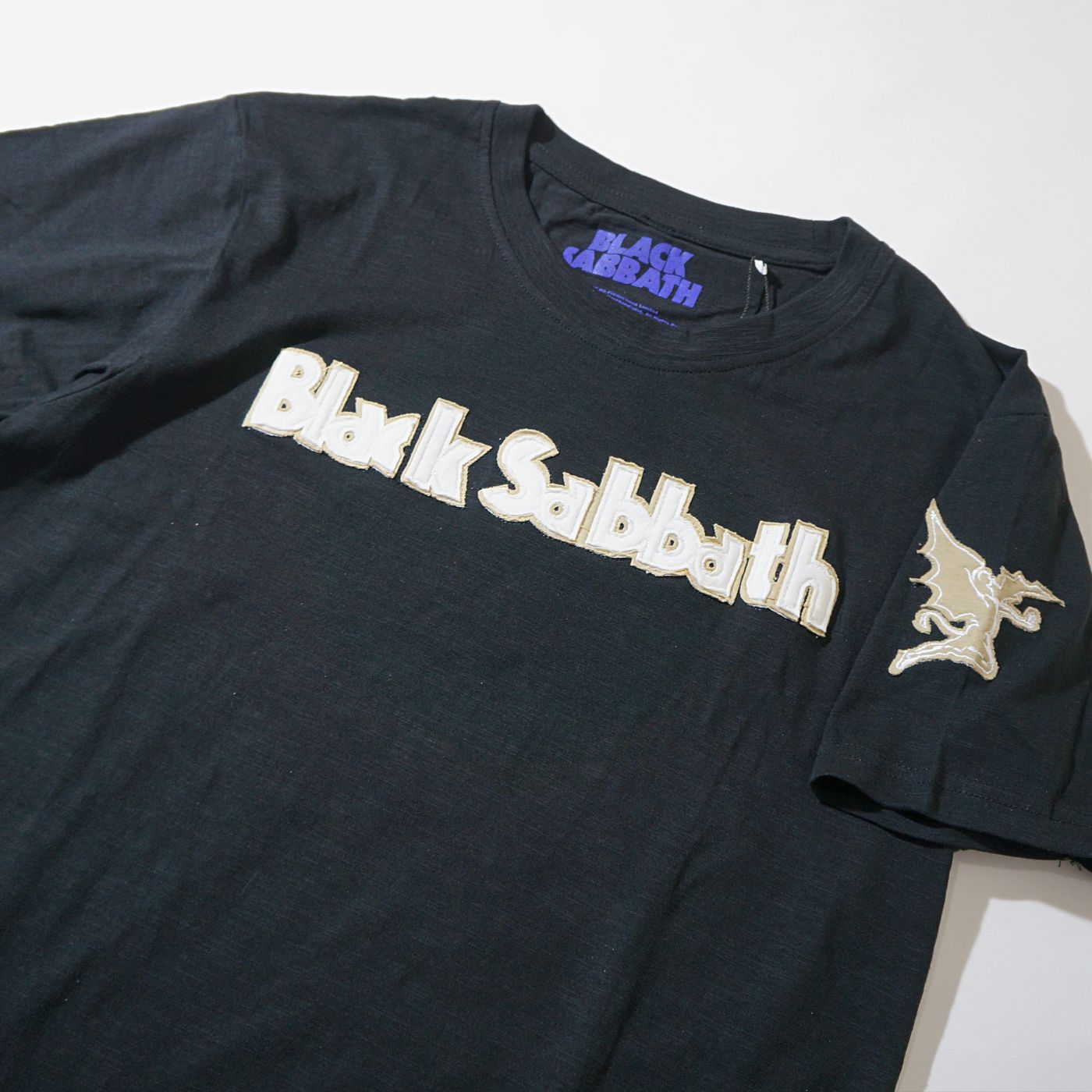 BLACK SABBATH T����� Logo & Daemon(App)-Black