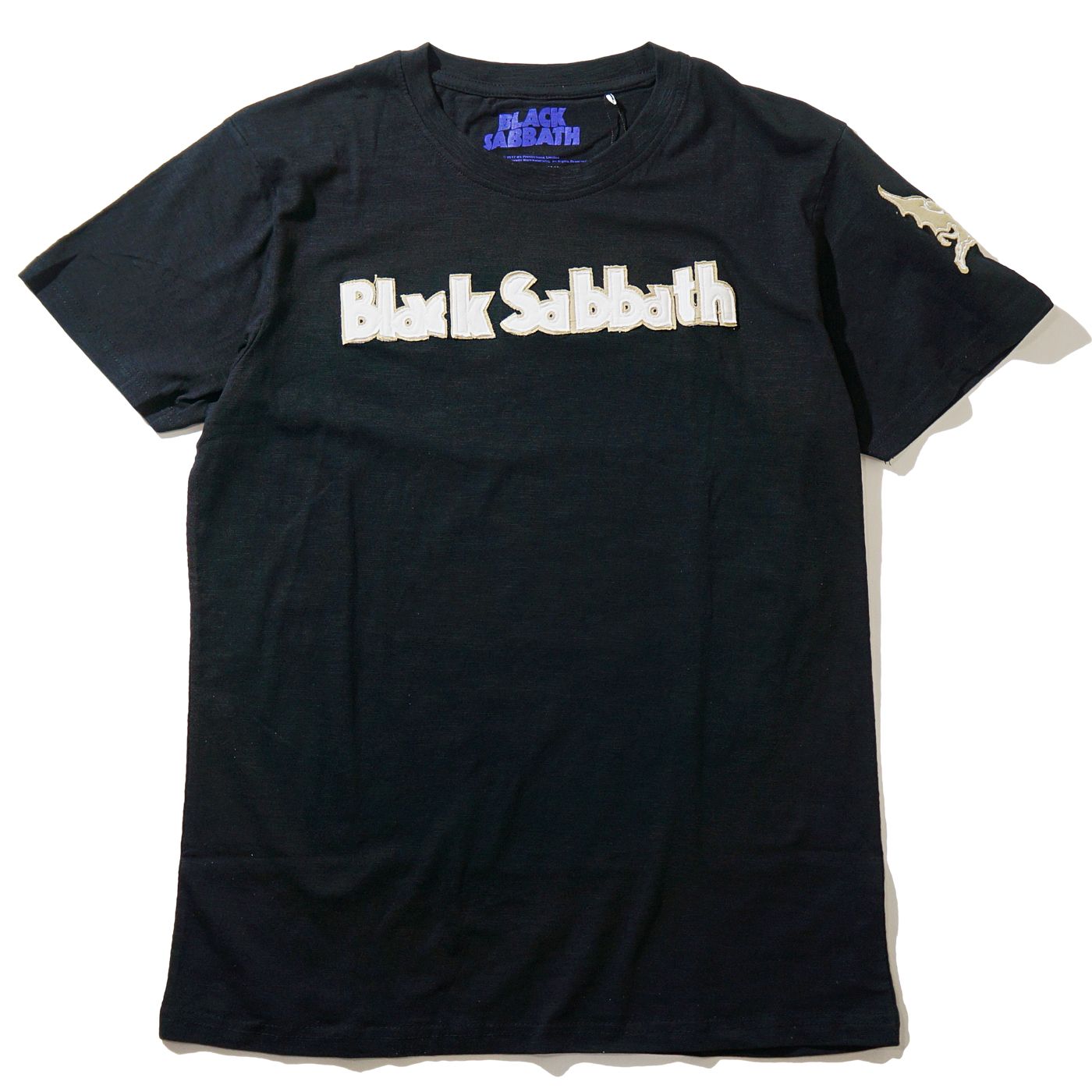 BLACK SABBATH T Logo & Daemon(App)-Black