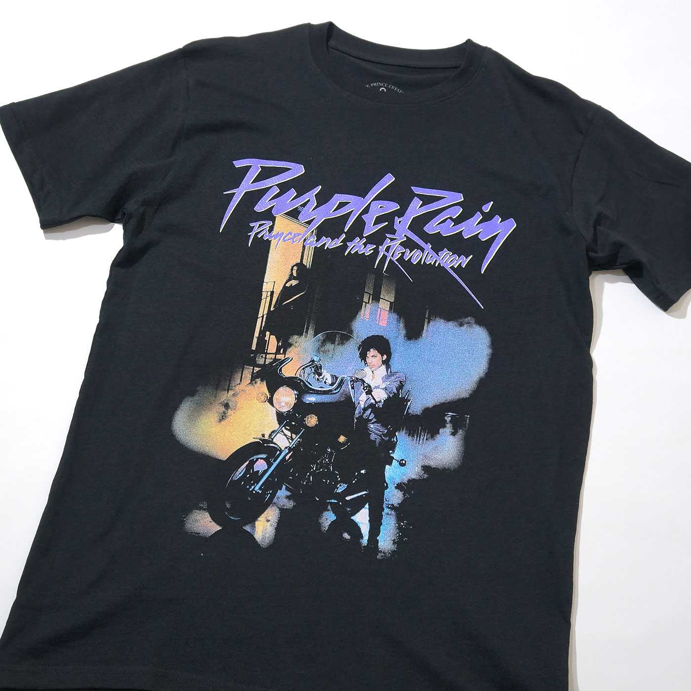 PRINCE Tシャツ Purple Rain-Black | OSOMALO バンドTシャツの通販