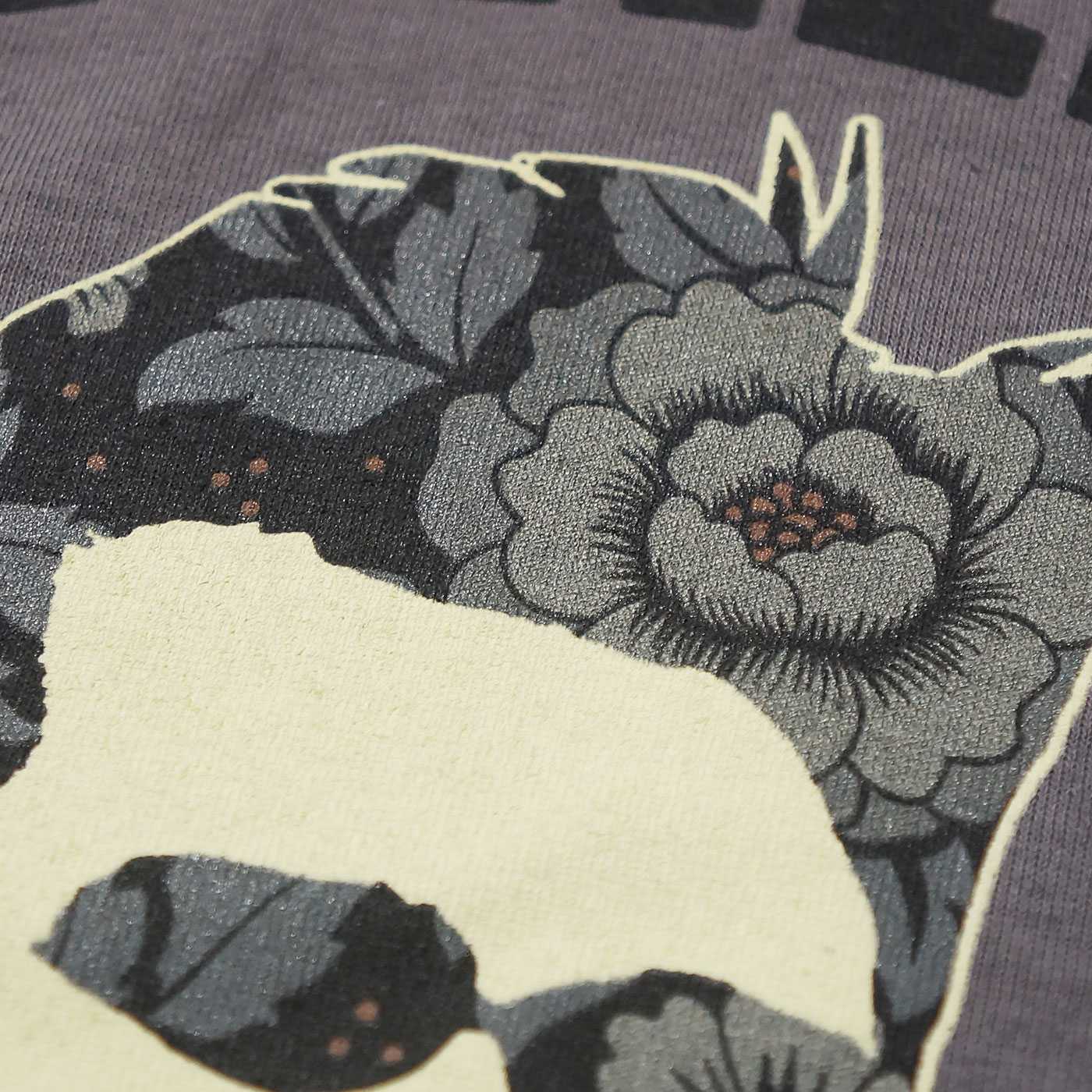 MORRISSEY T����� Floral Head-Grey