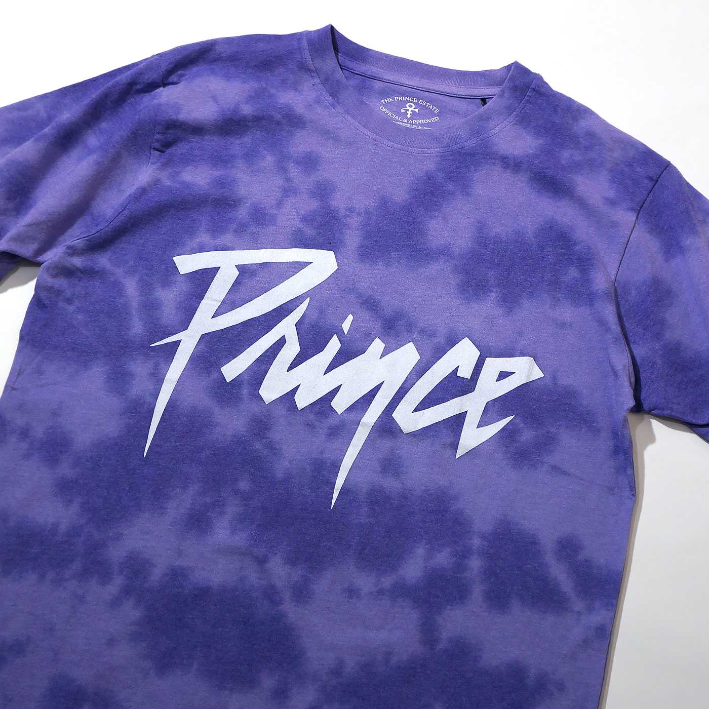 PRINCE Tシャツ Purple Rain Dip-Dye-Purple | OSOMALO バンドTシャツ