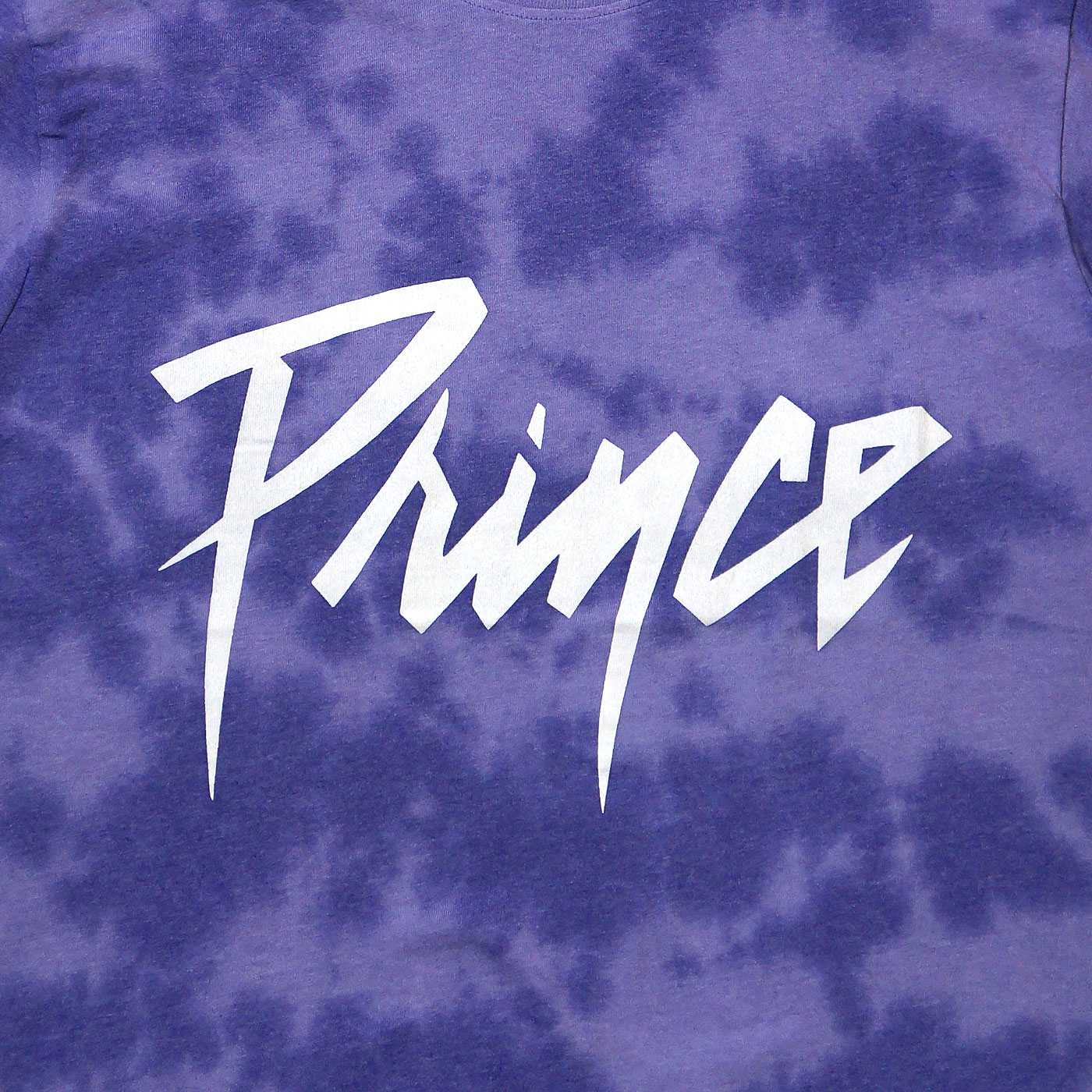 PRINCE Tシャツ Purple Rain Dip-Dye-Purple | OSOMALO バンドTシャツ