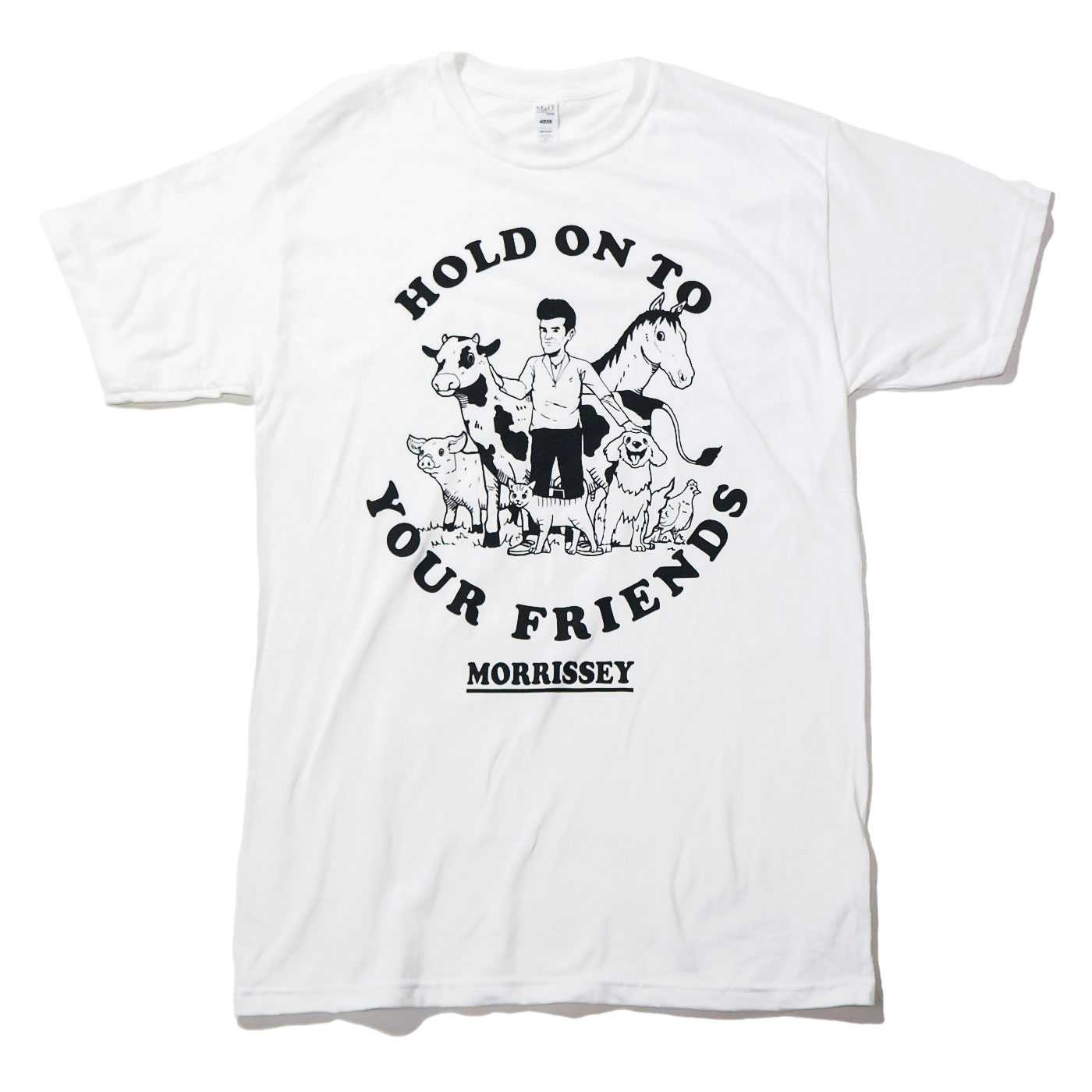 MORRISSEY T����� Hold On To Your Friends-White