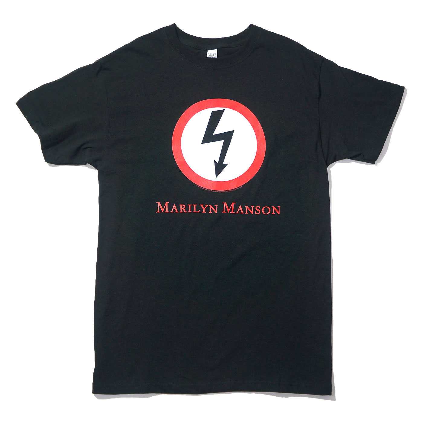 MARILYN MANSON Tシャツ Lightning Logo-Black | OSOMALO バンドT