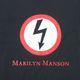 MARILYN MANSON T����� Lightning Logo-Black