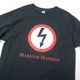 MARILYN MANSON T����� Lightning Logo-Black
