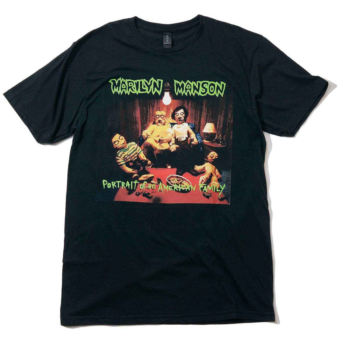 00'sマリリンマンソン American family ヴィンテージ Tシャツ MARILYN MANSON Tシャツ American Family (BP)-Black | OSOMALO