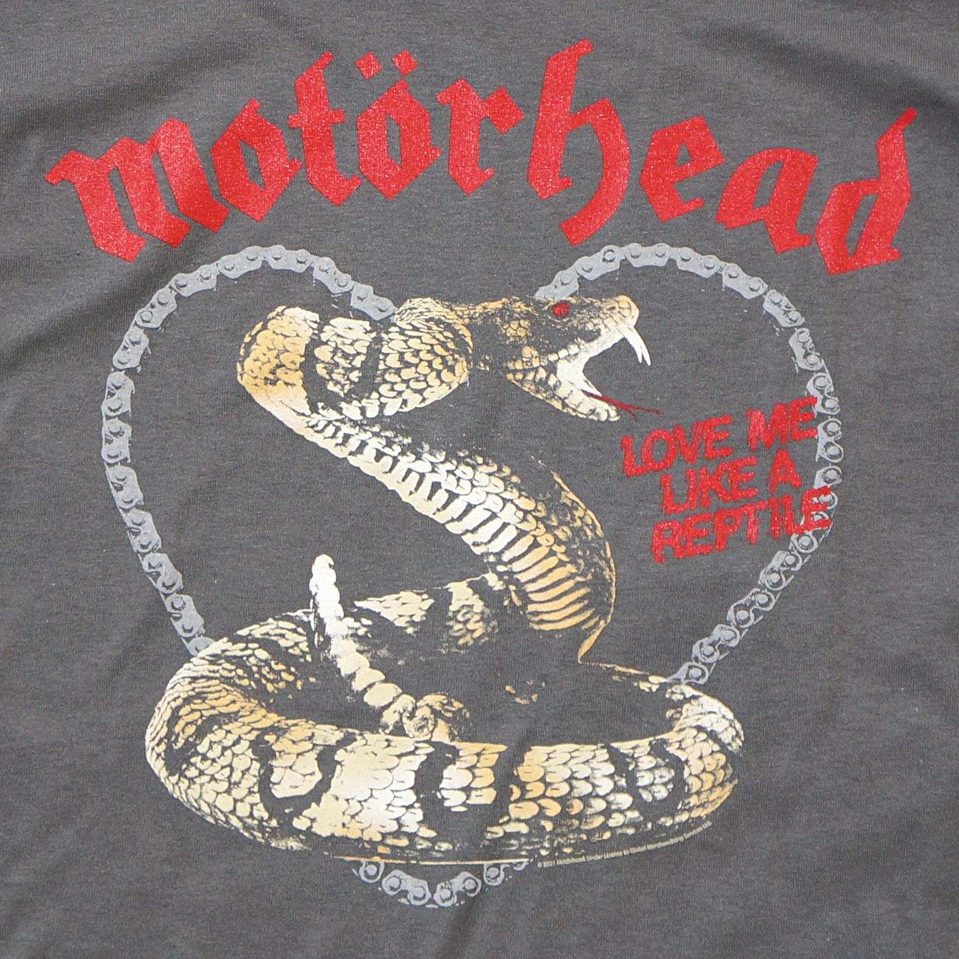 MOTORHEAD T����� Love Me Like a Reptile-Grey