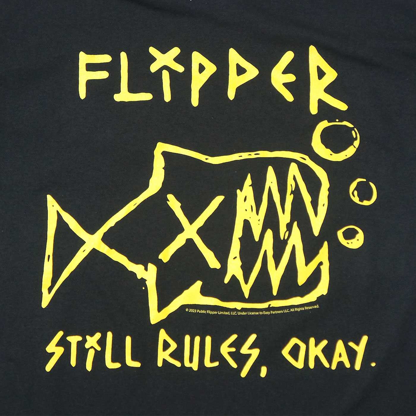 FLIPPER T Still Rules Logo-Black