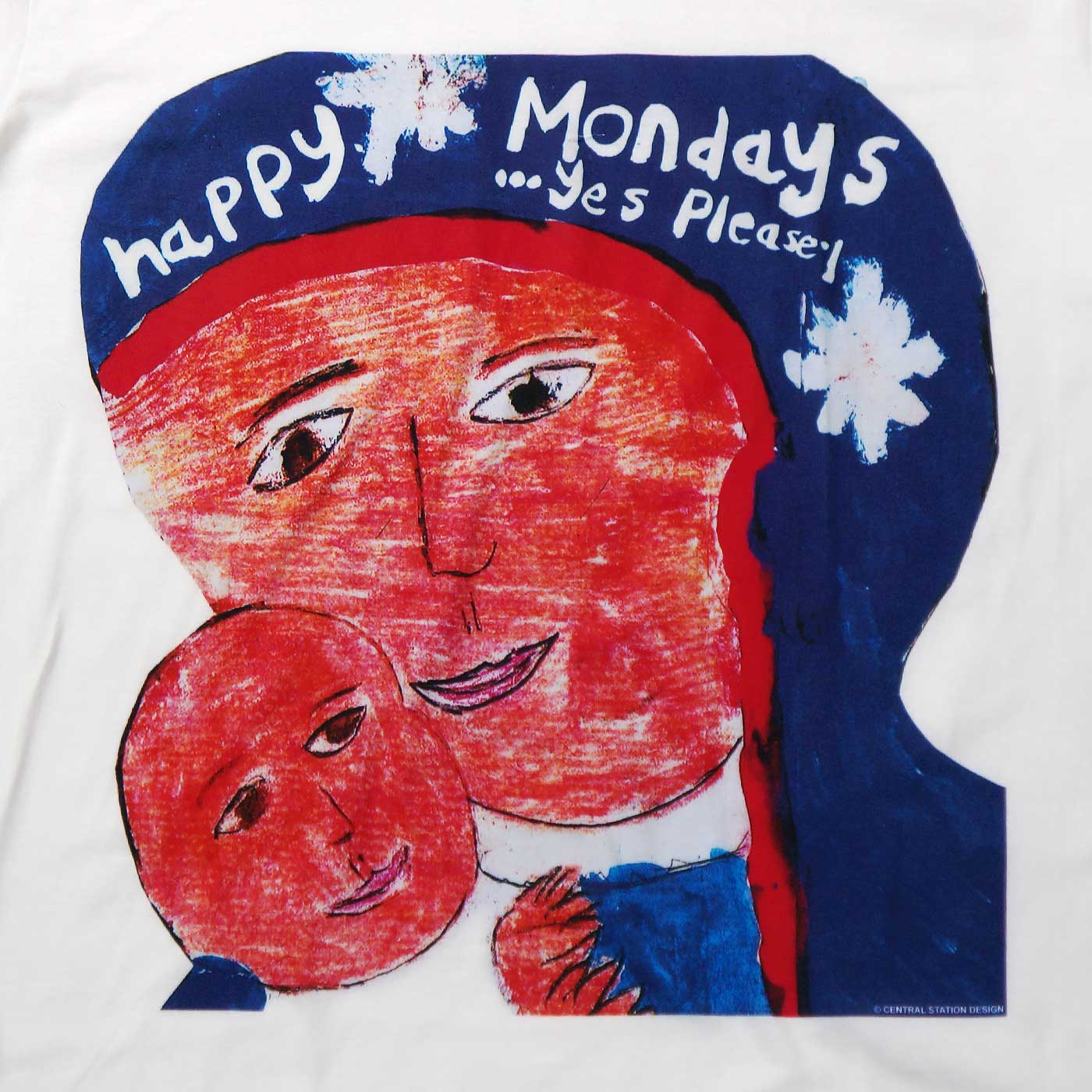 HAPPY MONDAYS T����� Yes Please-White