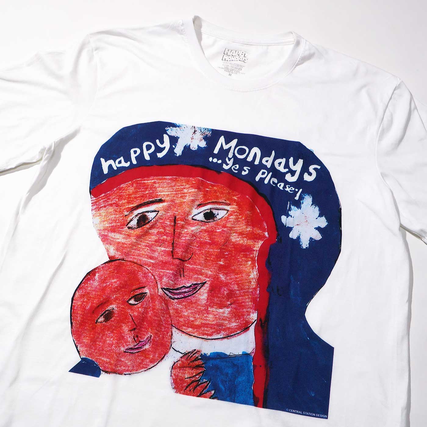 HAPPY MONDAYS T����� Yes Please-White