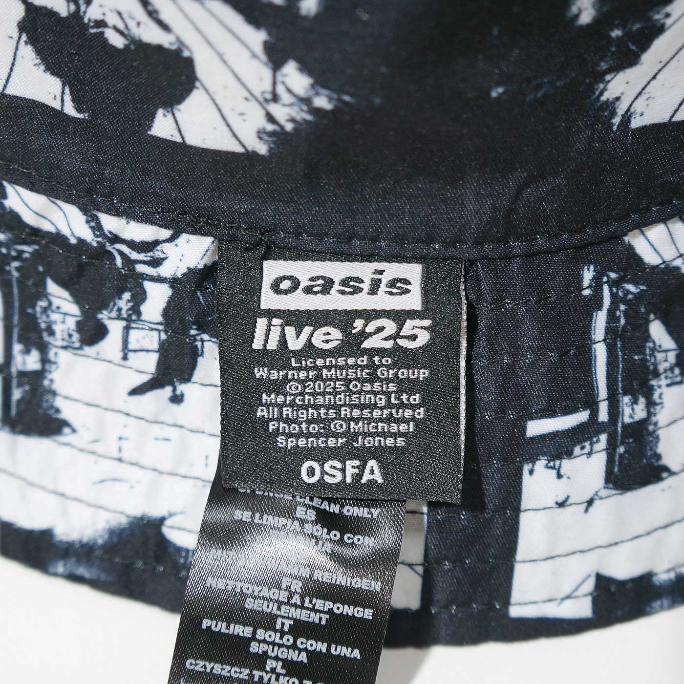 OASIS �Х��åȥϥå� ��С����֥� Decca Logo Definitely Maybe Reversible-Black(Ex-Tour)