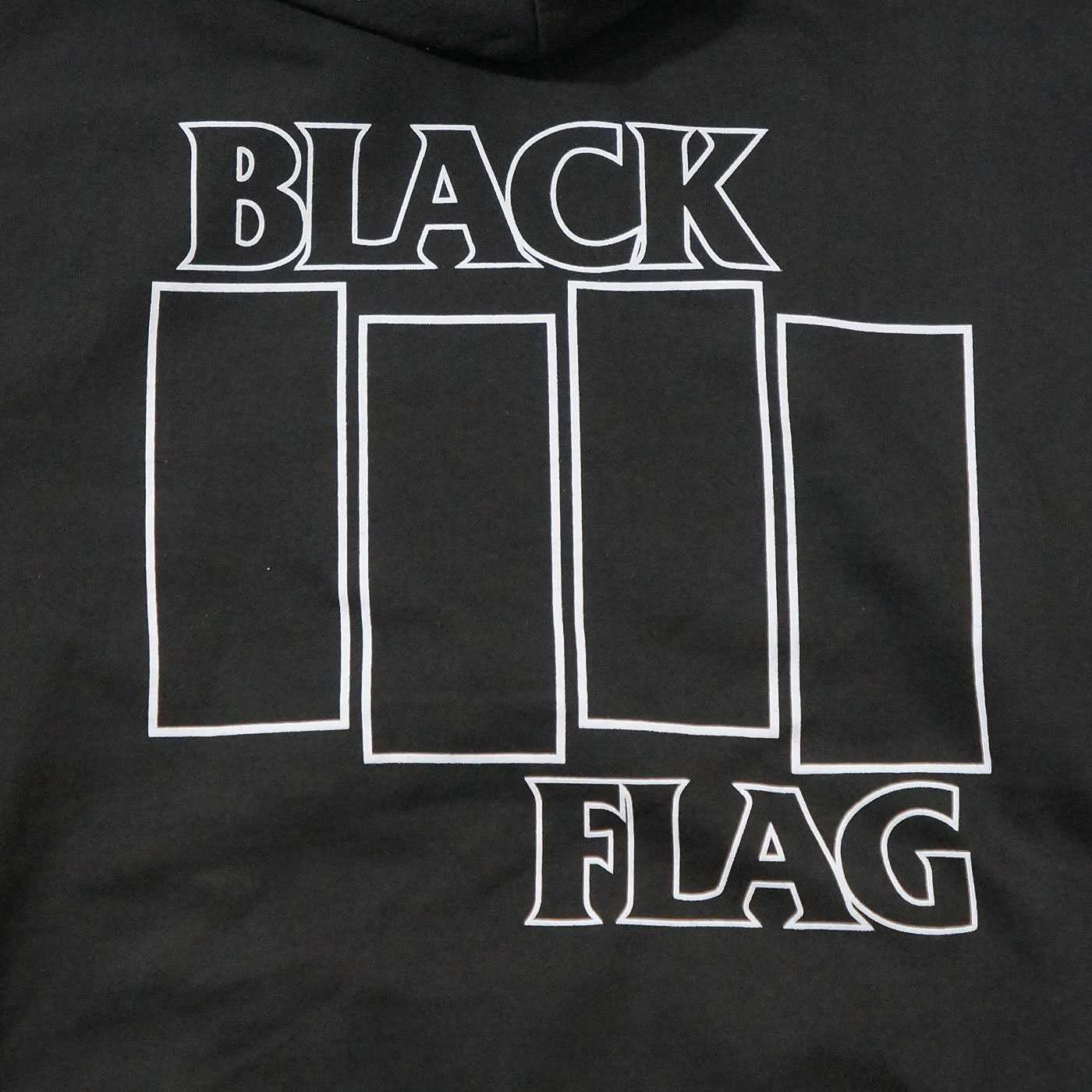 BLACK FLAG プルオーバーパーカー Logo-Black | OSOMALO バンドT