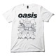 OASIS T����� Definitely Maybe Line Drawing-White