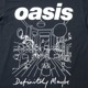 OASIS T Definitely Maybe Line Drawing-Black