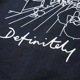 OASIS T Definitely Maybe Line Drawing-Black