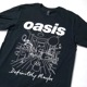 OASIS T Definitely Maybe Line Drawing-Black