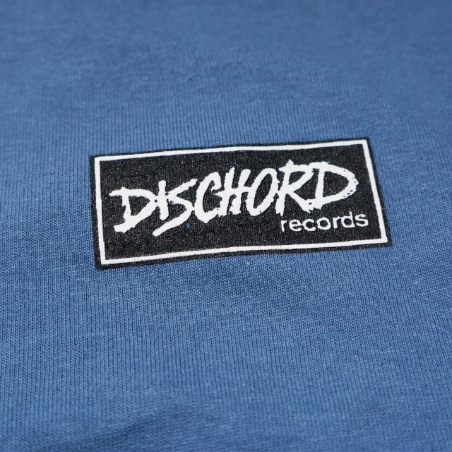 Dischord Records ���󥰥��꡼��T����� / Box Logo - Indigo Blue