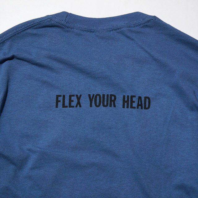 Dischord Records ���󥰥��꡼��T����� / Box Logo - Indigo Blue