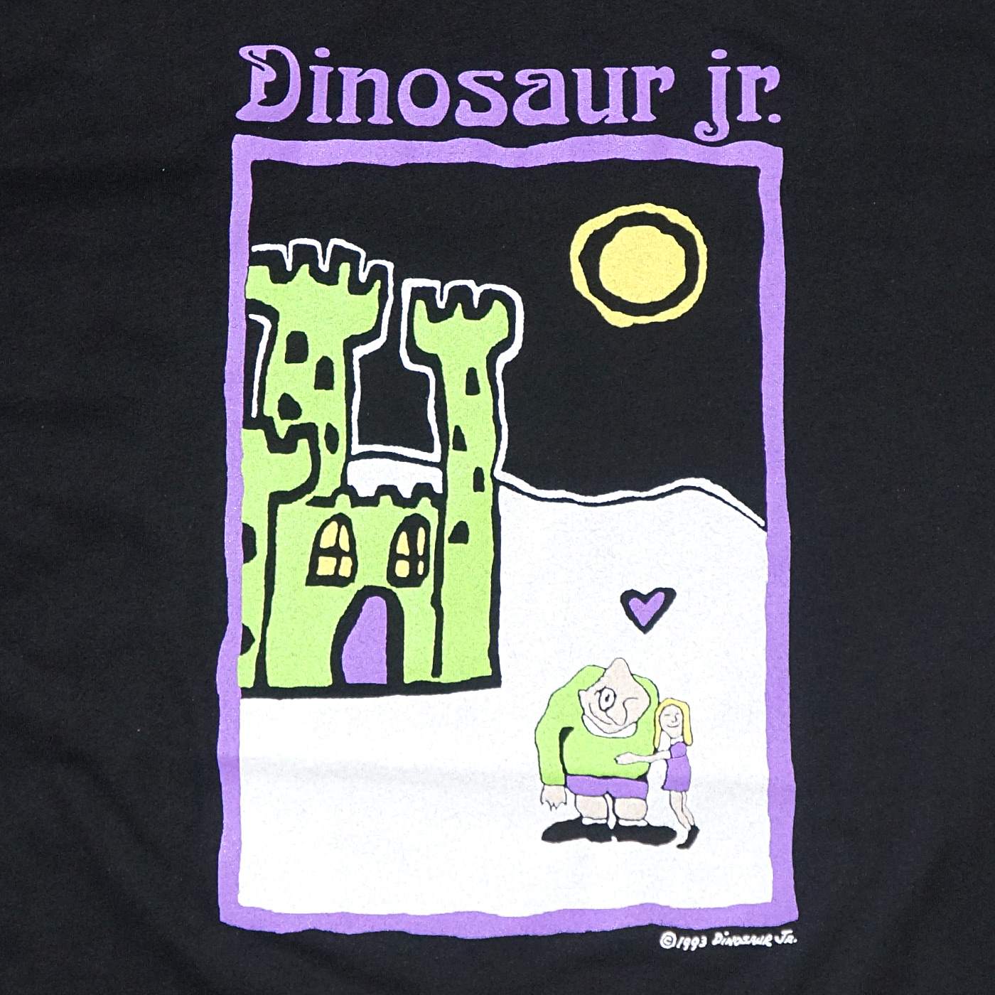 DINOSAUR Jr. Tシャツ Castle-Black | OSOMALO バンドTシャツの通販