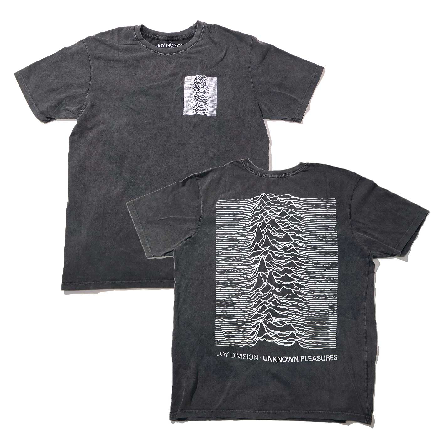JOY DIVISION Tシャツ Pulsar Pocket Wave ストーンウォッシュ-Grey