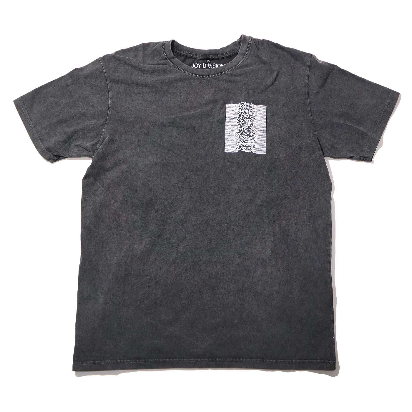 JOY DIVISION Tシャツ Pulsar Pocket Wave ストーンウォッシュ-Grey